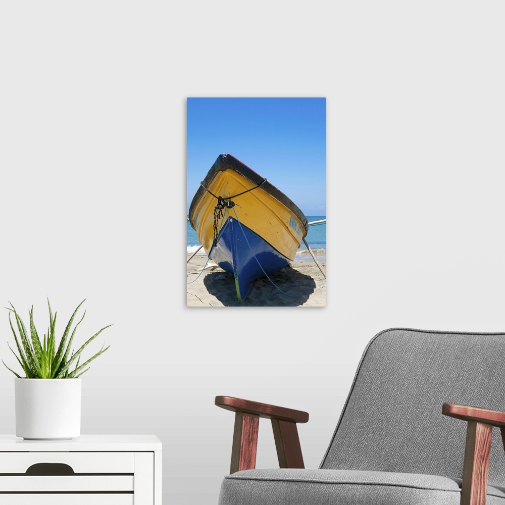A modern room featuring Fishing Boats, Treasure Beach, Lover's Leap, Jamaica South Coast