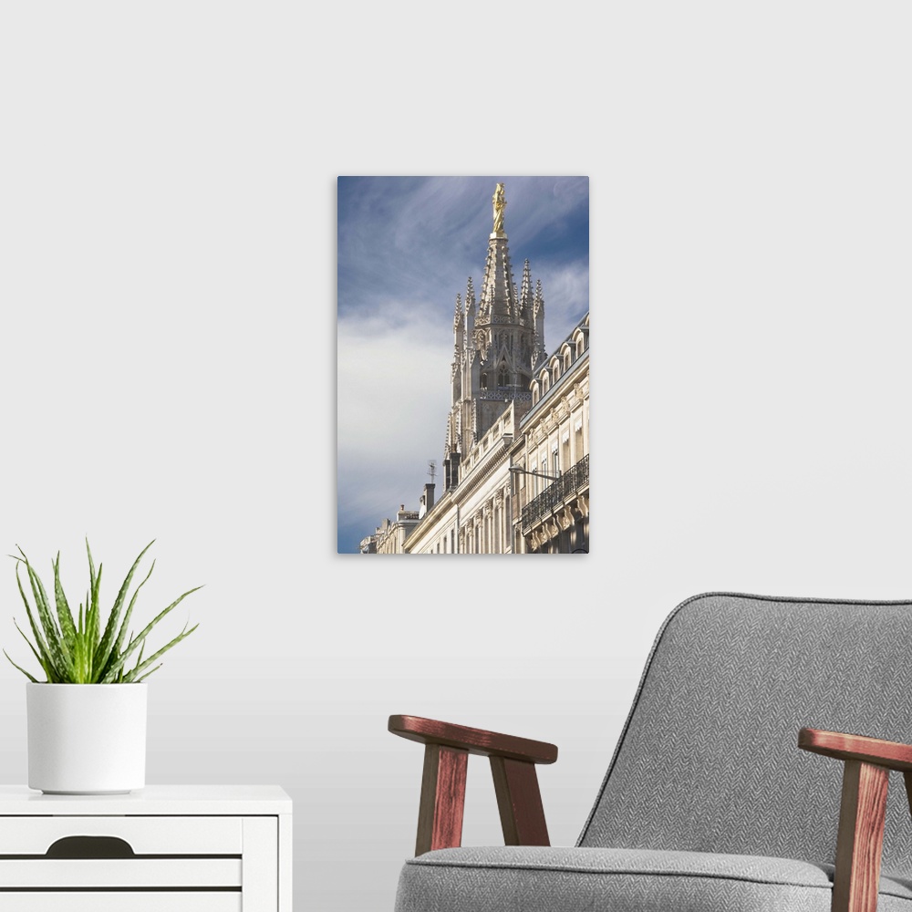 A modern room featuring France, Aquitaine Region, Bordeaux, Tour Pey-Berland Tower