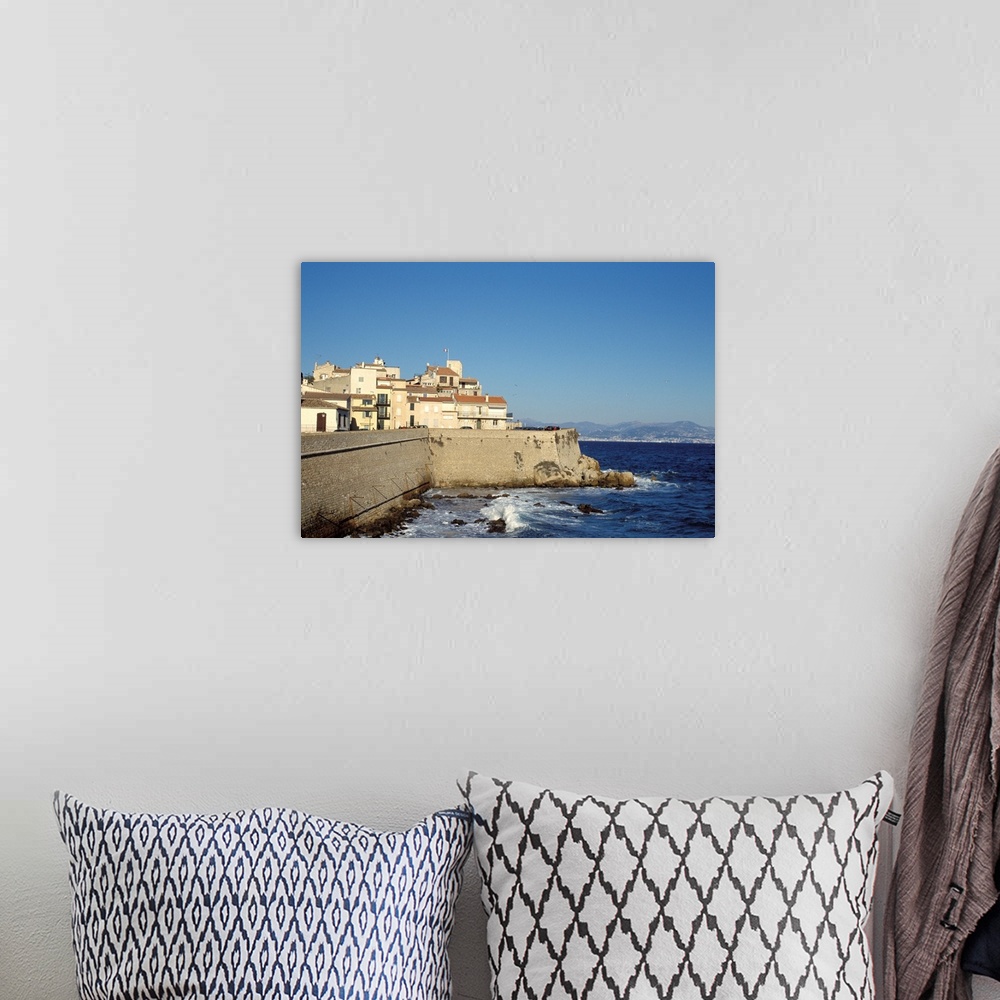 A bohemian room featuring France, Cote D'Azure, Antibes, Rampart Walls And Coastline
