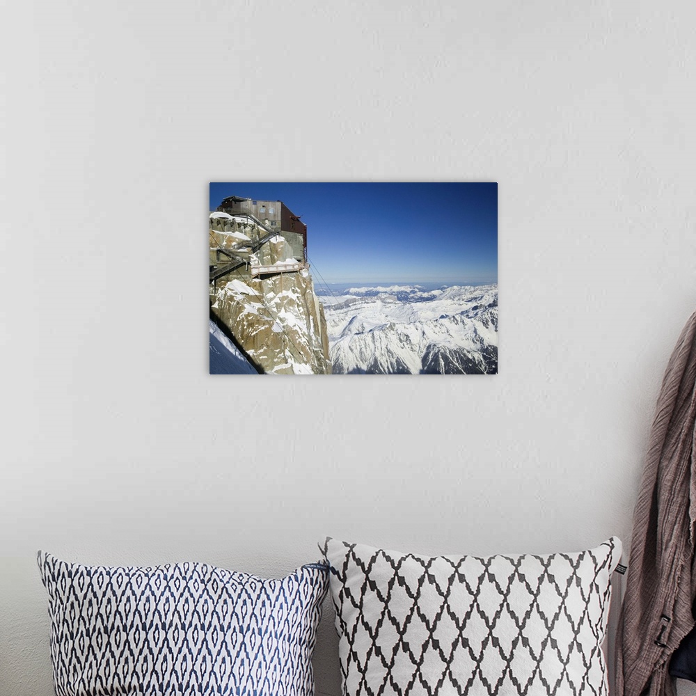A bohemian room featuring France, French Alps, Chamonix, Mont, Blanc, Aiguille Du Midi