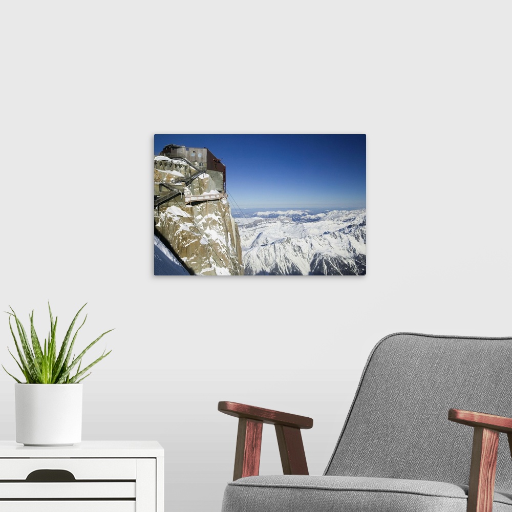A modern room featuring France, French Alps, Chamonix, Mont, Blanc, Aiguille Du Midi
