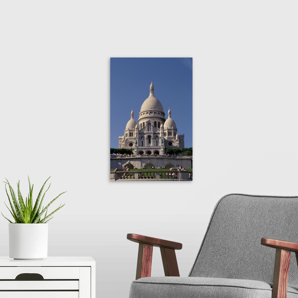 A modern room featuring France, Paris, Sacre-Coeur
