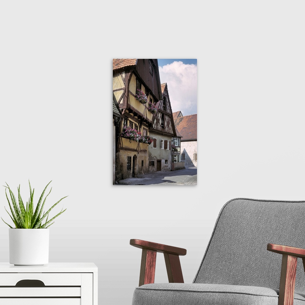 A modern room featuring Germany, Bavaria, Dinkelsbuhl. Dinkelsbuhl is one of the many charming towns along the Romanic Ro...