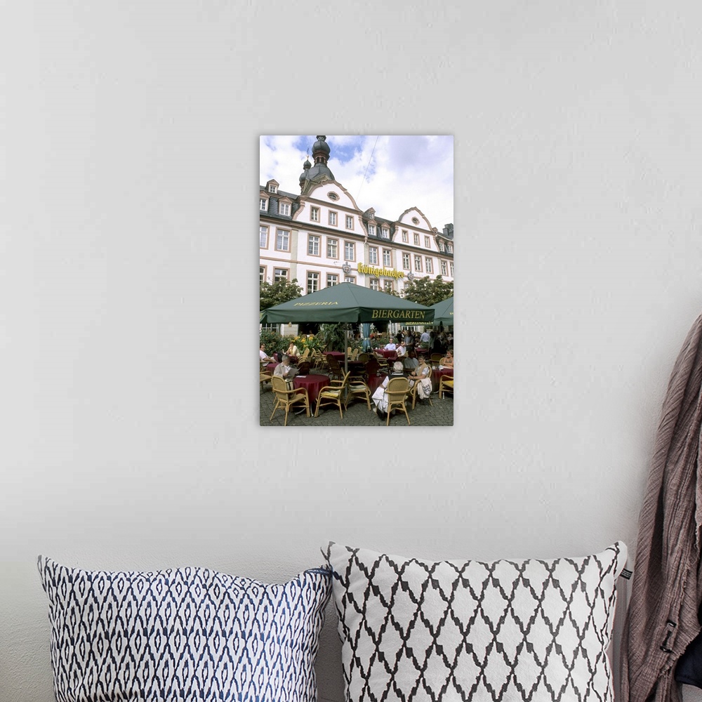 A bohemian room featuring Germany, Koblenz Old Town by Rhine River Center cafes in Altstadt