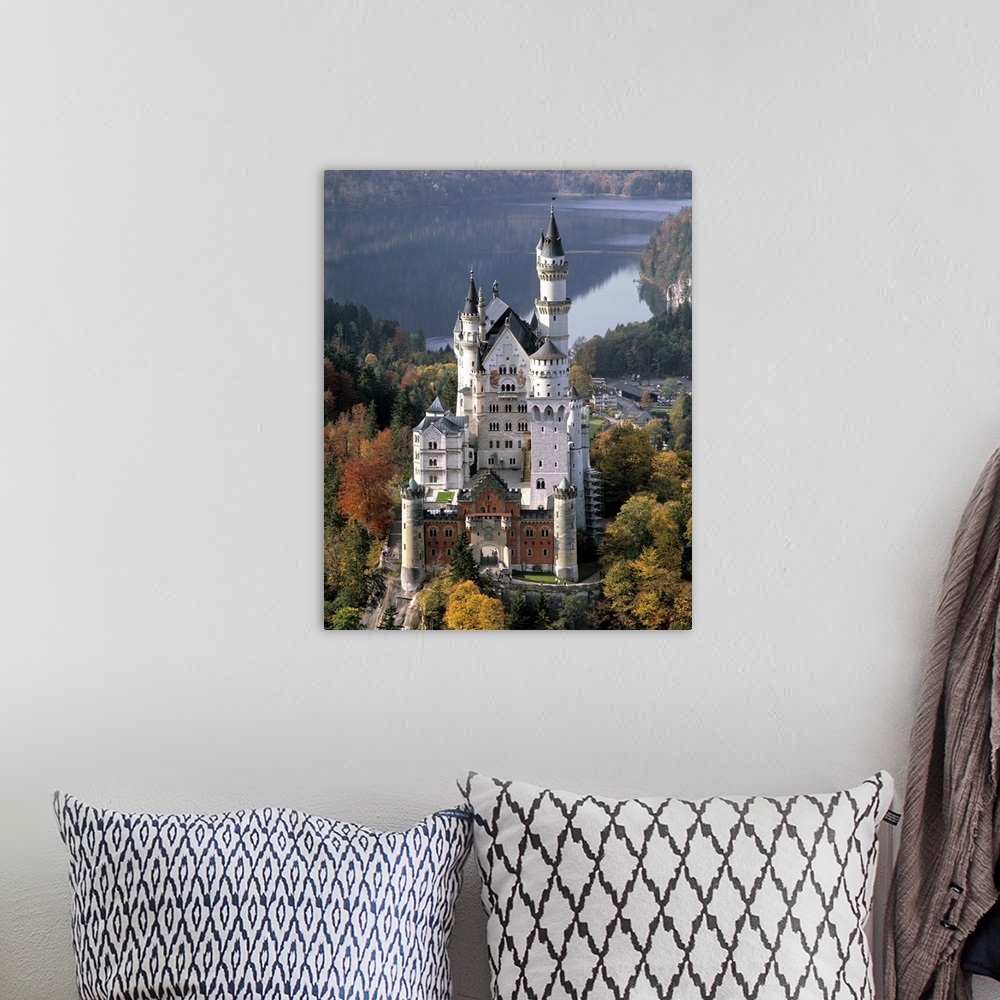 A bohemian room featuring Germany, Neuschwanstein Castle