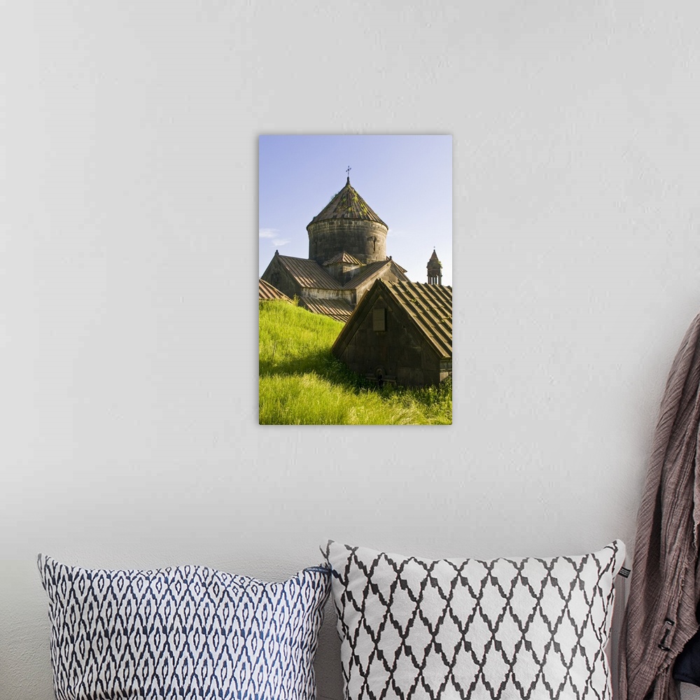 A bohemian room featuring Haghpat Monastery, UNESCO World Heritage Site, Debed Canyon, Armenia.