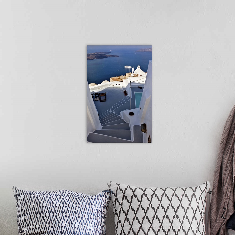 A bohemian room featuring Imerovigli, Santorini, Greece