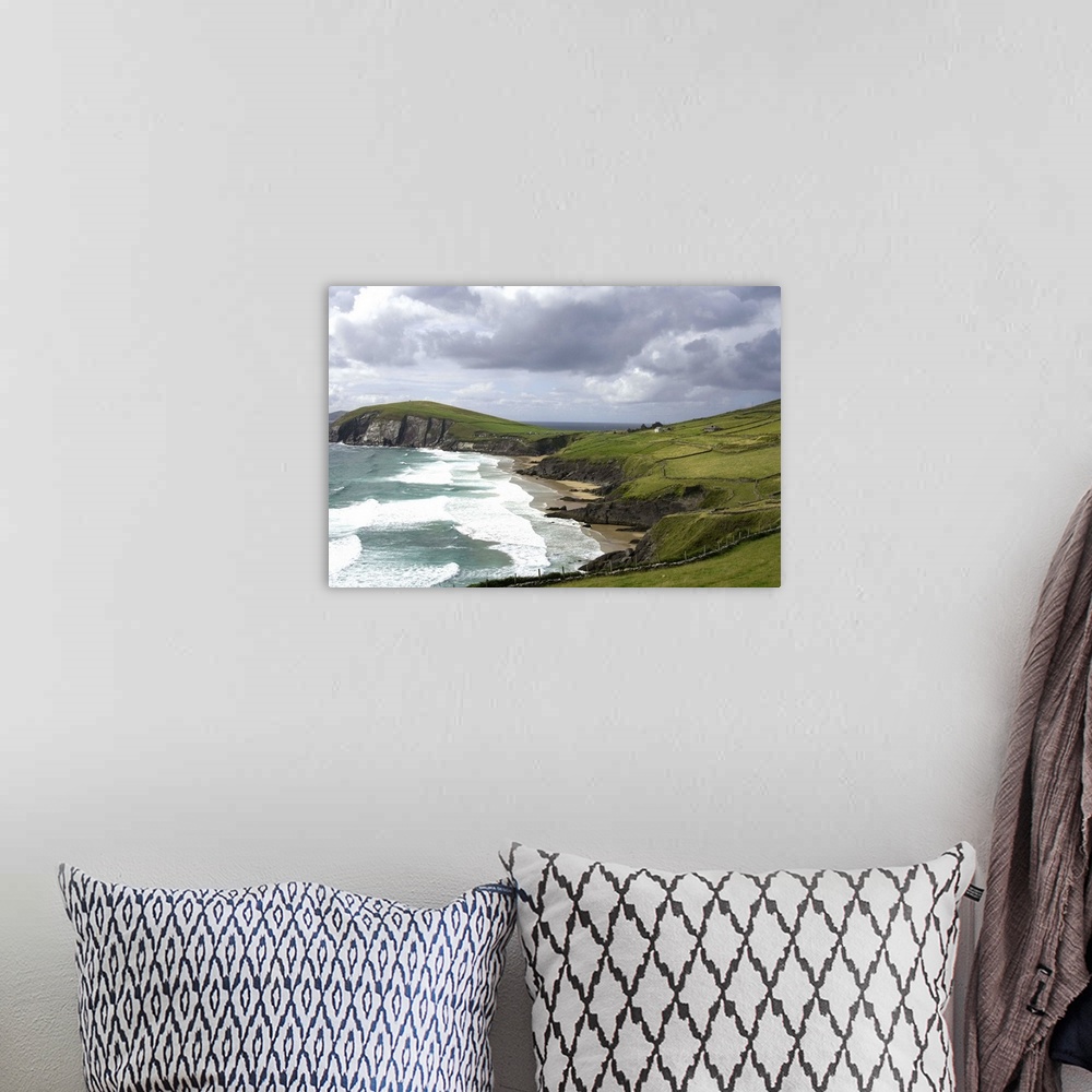 A bohemian room featuring IRELAND, Kerry, Dingle Peninsula. Slea Head.