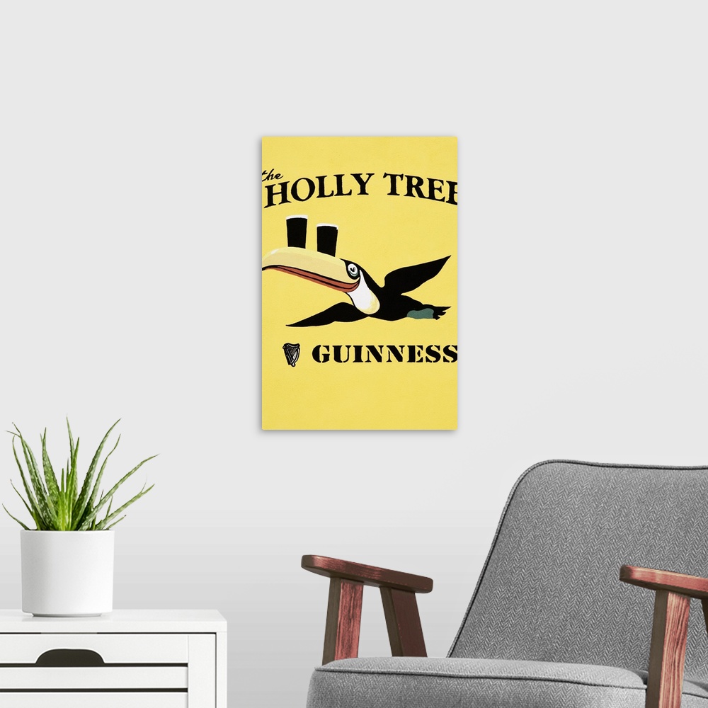 A modern room featuring Europe, Ireland, Roscommon. Close-up of sign on Holly Tree pub. Credit as: Dennis Flaherty / Jayn...