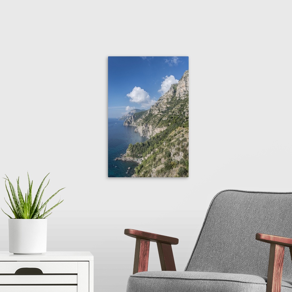 A modern room featuring Italy, Amalfi Coast.