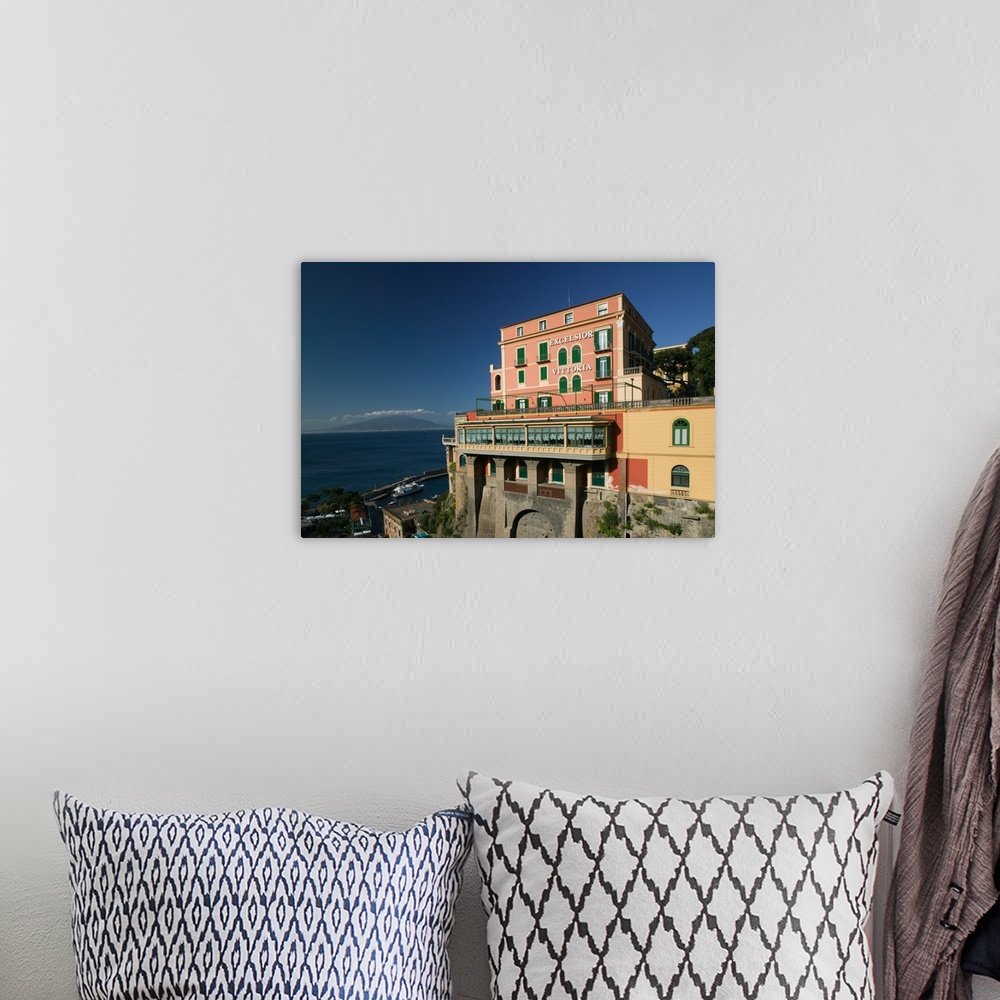 A bohemian room featuring ITALY-Campania-(Sorrento Peninsula)-SORRENTO:.Grand Hotel Excelsior Vittoria... Walter Bibikow 2005