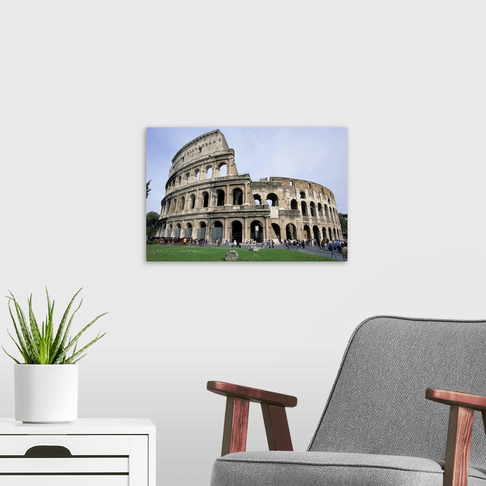 A modern room featuring Europe, Italy, Rome. Colosseum