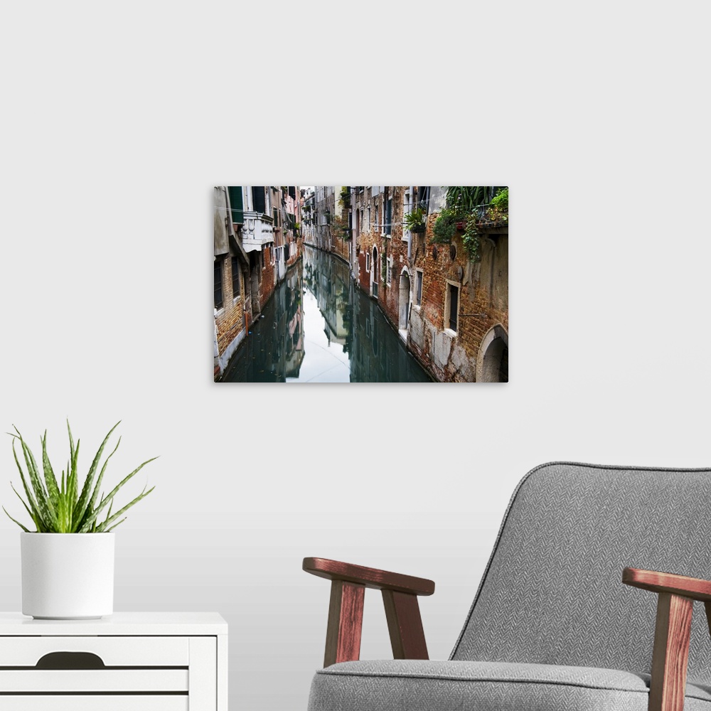 A modern room featuring Italy, Venice, Canal.