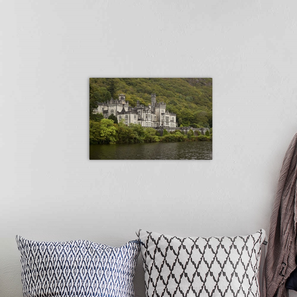 A bohemian room featuring Kylemore Abbey, County Galway, Ireland, Castle, Architecture, Towers
