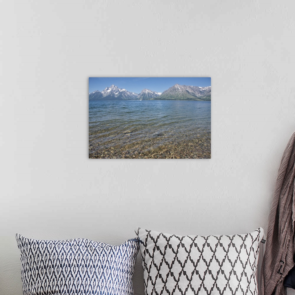 A bohemian room featuring Lakeshore Trail, Colter Bay, Grand Tetons National Park, Wyoming, USA.