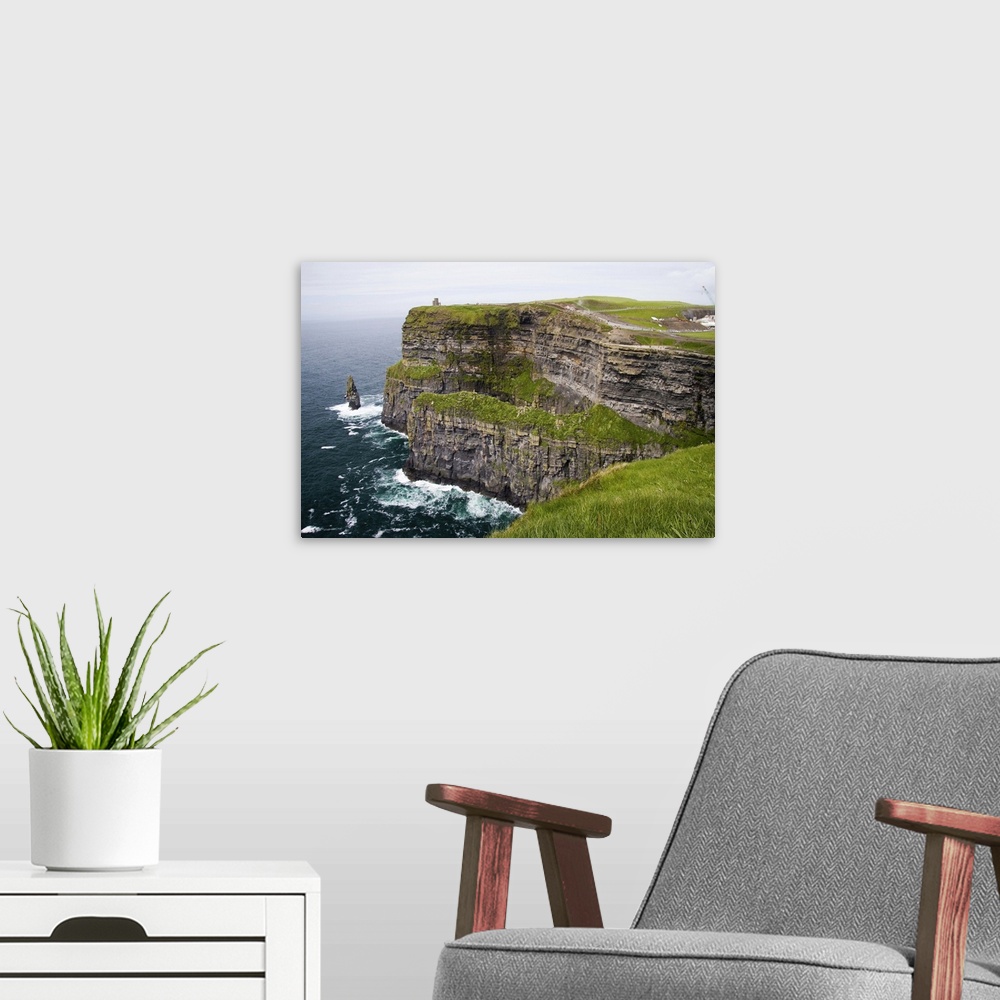 A modern room featuring Limerick, west coast of Ireland, the Cliff's of Moher