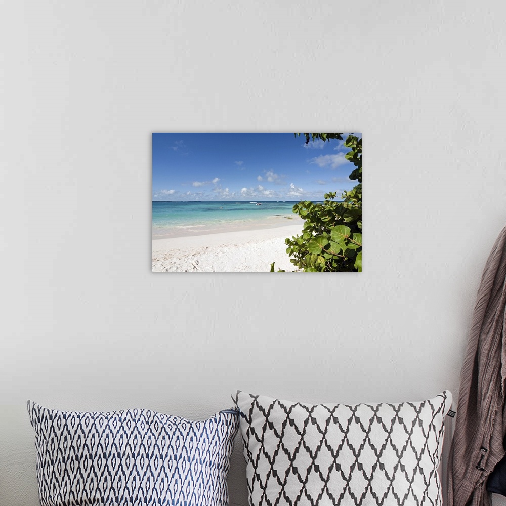 A bohemian room featuring Long Bay Beach, Antigua, West Indies, Caribbean, Central America