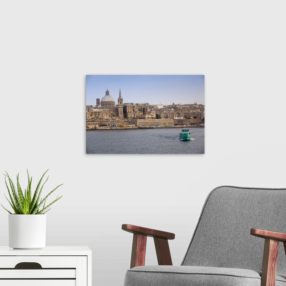 A modern room featuring Malta, Valletta, Ferry to Sliema, Marsamxett Harbor