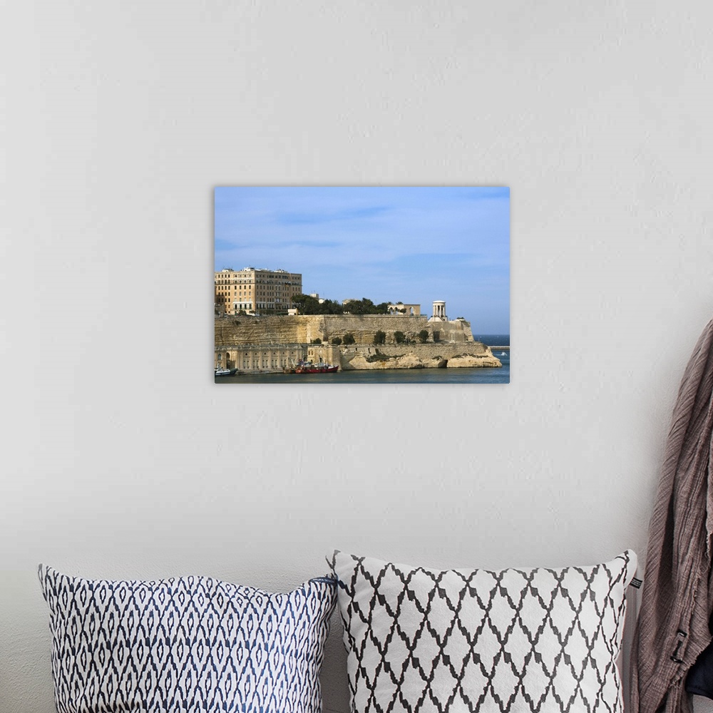 A bohemian room featuring Malta, Valletta, Senglea, L-Isla, view of Valletta from The Vedette lookout