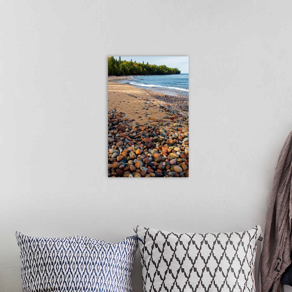 A bohemian room featuring Michigan, Pictured Rocks National Lakeshore, Au Sable Point and Lake Superior
