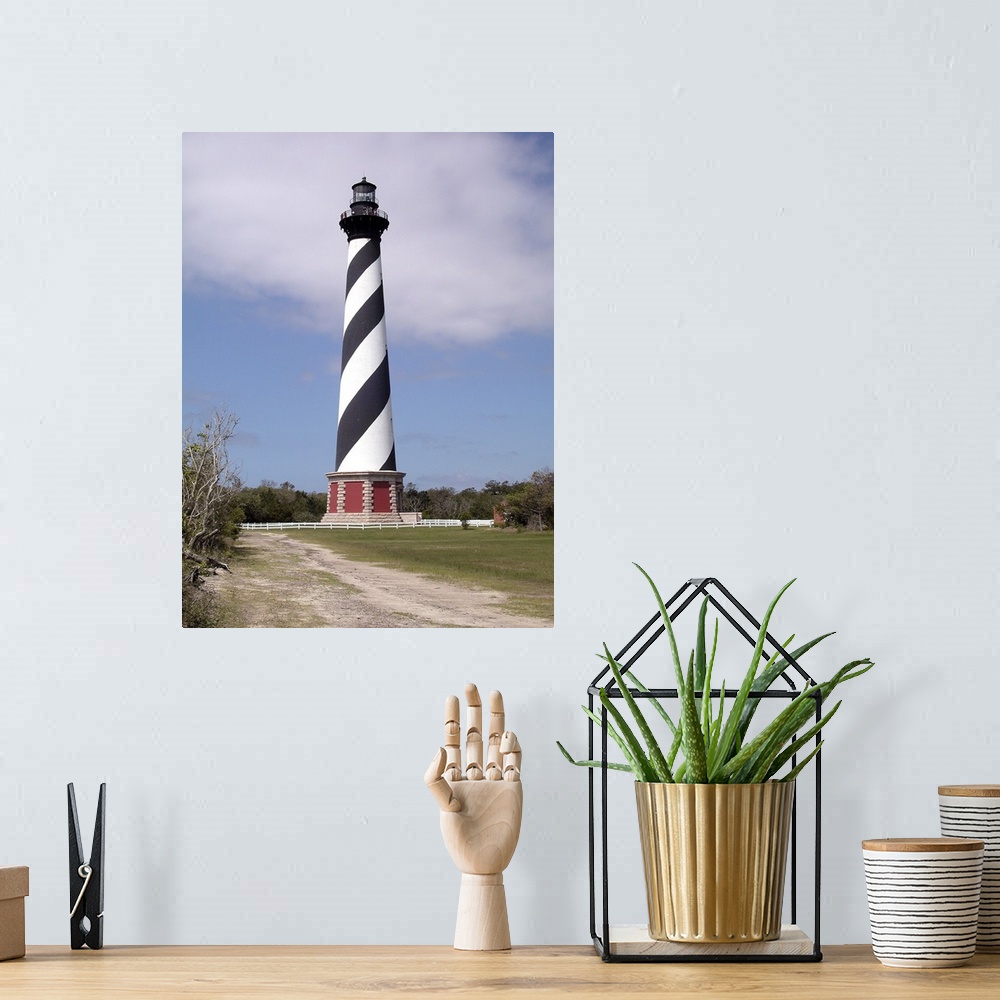 A bohemian room featuring North Carolina, Hatteras Island, Buxton.Cape Hatteras Lighthouse, nation's tallest brick lighthouse,