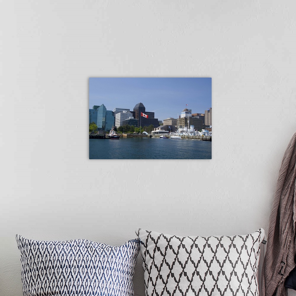 A bohemian room featuring Canada, Nova Scotia, Halifax. City views of Halifax from the water.