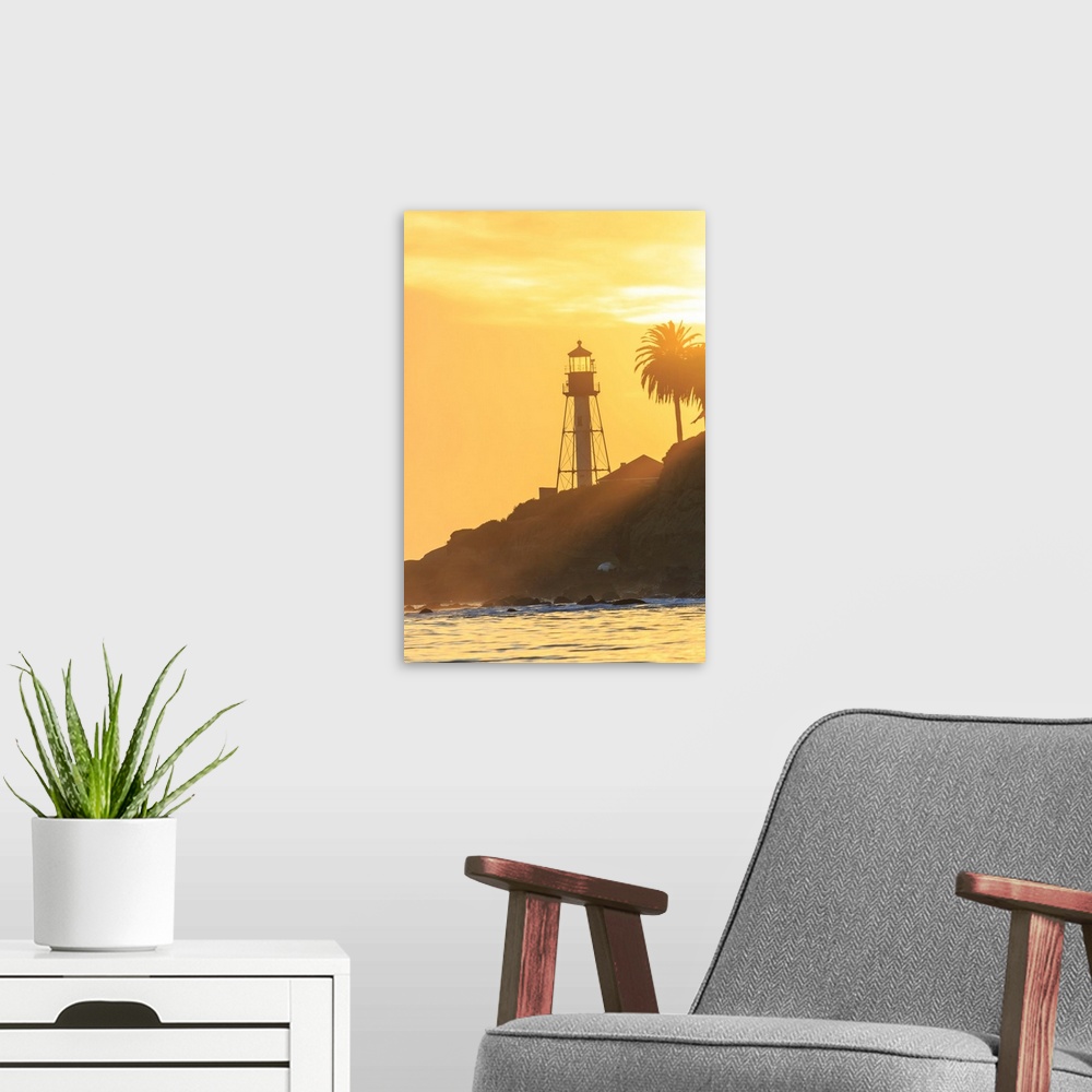 A modern room featuring Point Loma Lighthouse, Point Loma, San Diego, CA, USA