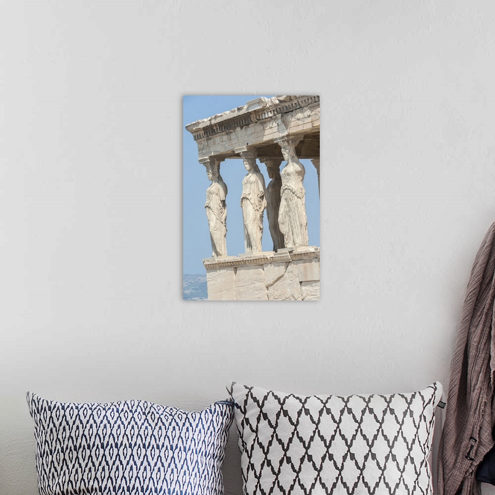 A bohemian room featuring Porch of the Maidens, Erechtheion, Acropolis, Athens, Greece, Europe.