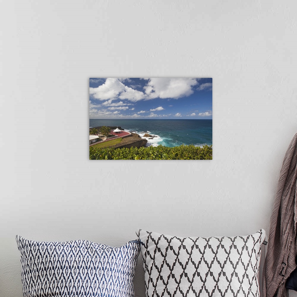 A bohemian room featuring Puerto Rico, North Coast, Arecibo, Arecibo Lighthouse Park, coastlline