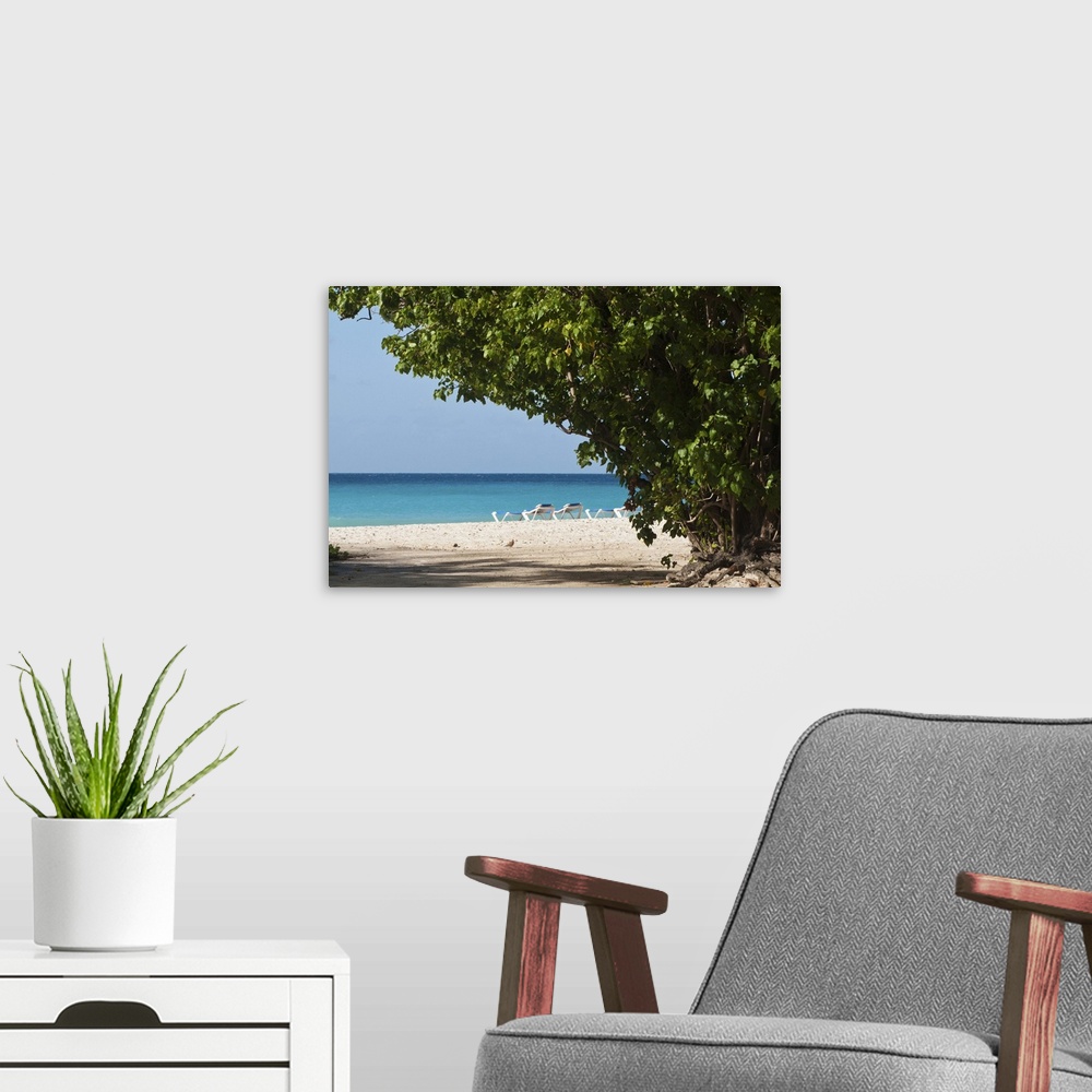 A modern room featuring Rockley Beach Barbados, Caribbean.