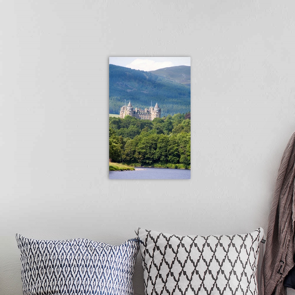 A bohemian room featuring Beautiful Scottish Castle now the famous exclusive Atholl Palace Hotel in Pitlochry Scotland