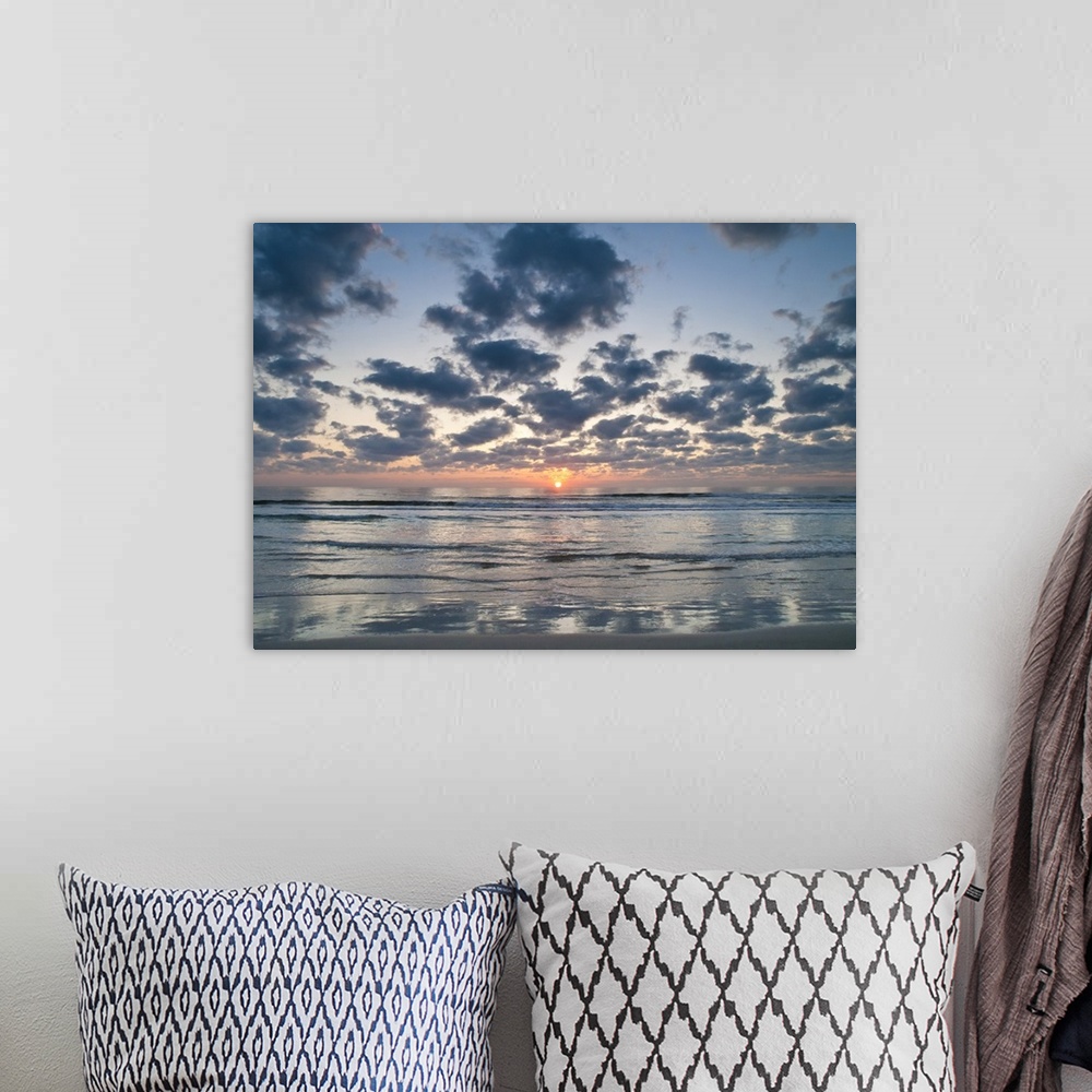 A bohemian room featuring Sunrise, beaches at Anastasia State Park, south of St. Augustine, Florida