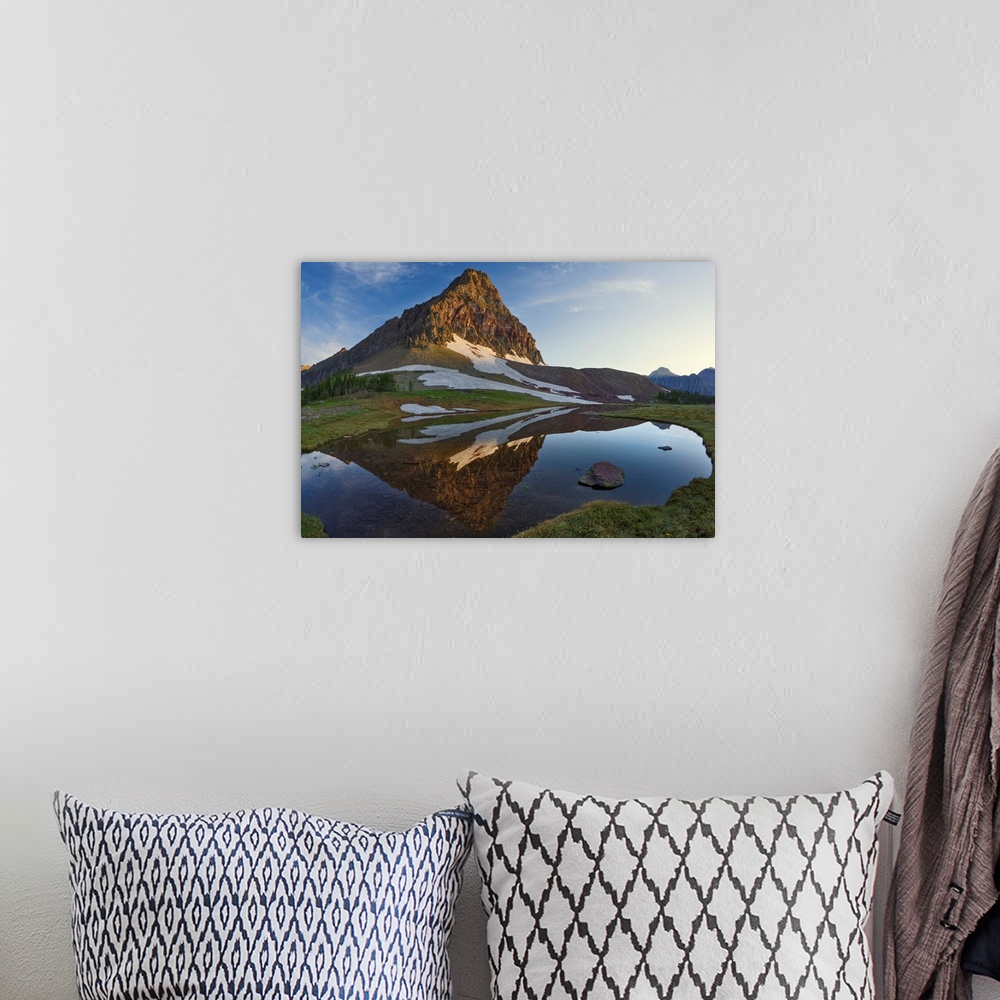 A bohemian room featuring Sunrise from Logan Pass,  Glacier National Park, Montana