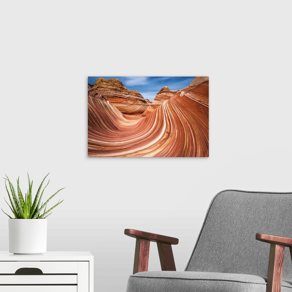 A modern room featuring The Wave, Coyote Buttes, Paria-Vermilion Cliffs Wilderness, Arizona USA