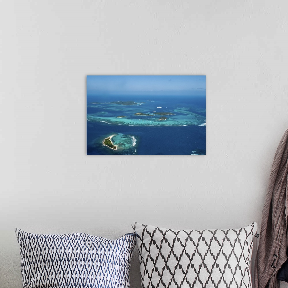 A bohemian room featuring Tobago Cays and Mayreau Island, St. Vincent