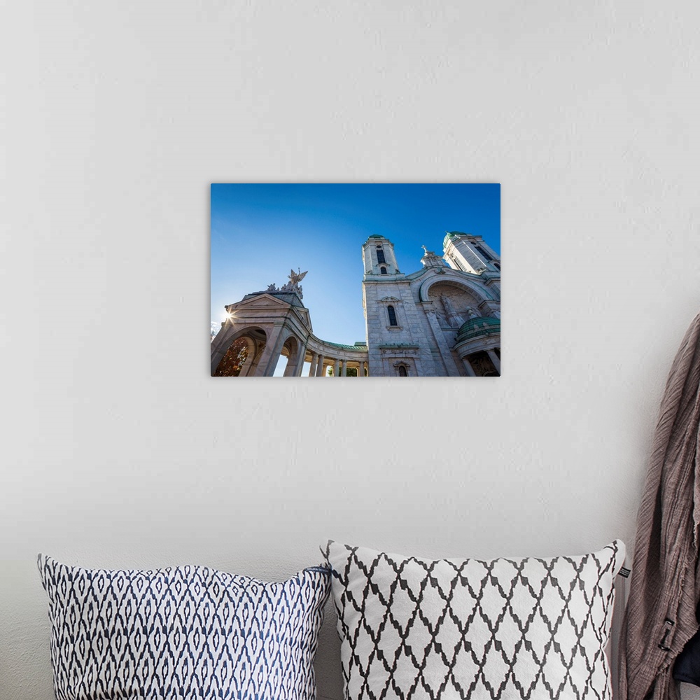 A bohemian room featuring USA, New York, Western New York, Buffalo, Our Lady of Victory Basilica, exterior.