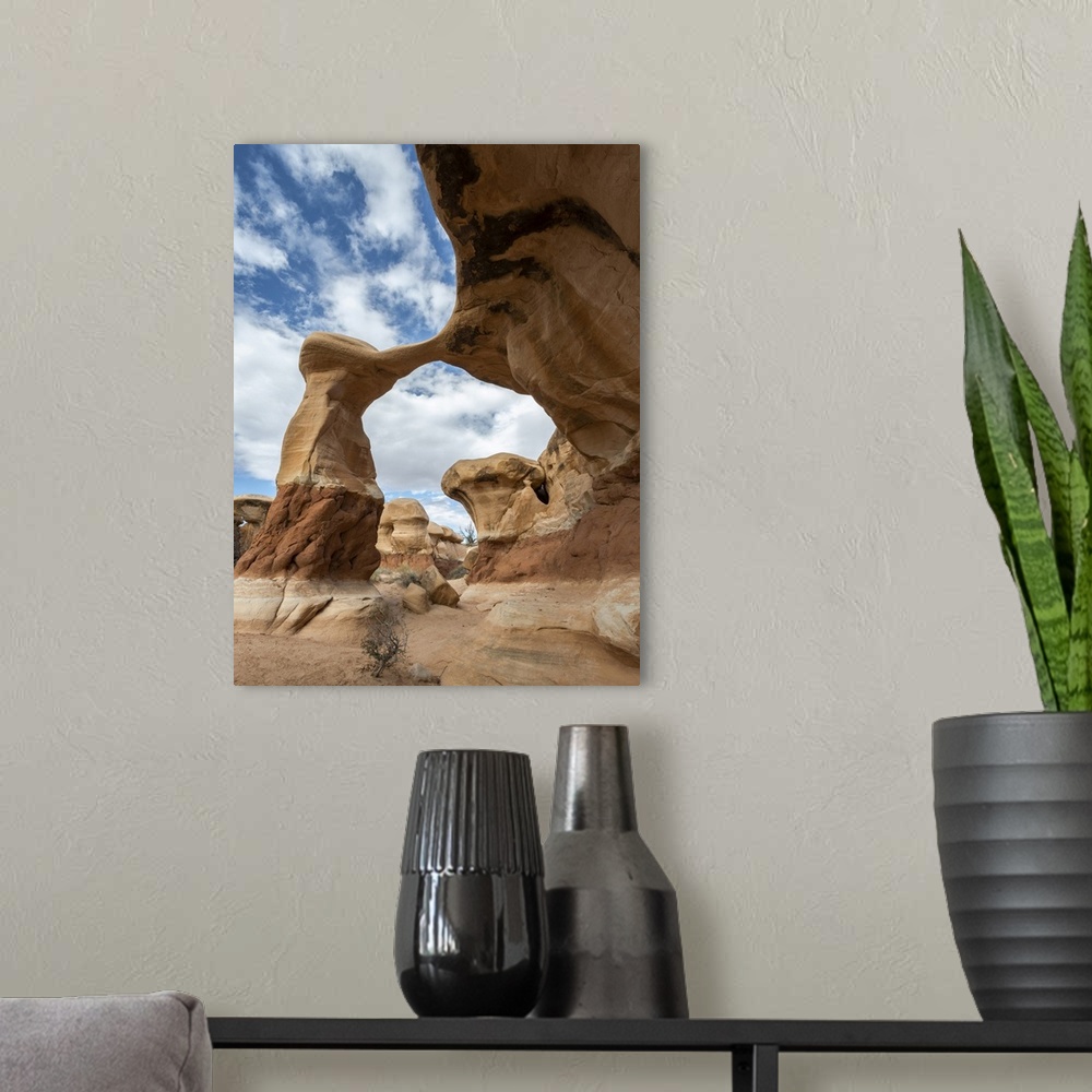 A modern room featuring USA, Utah, Metate Arch, Grand Staircase-Escalante National Monument