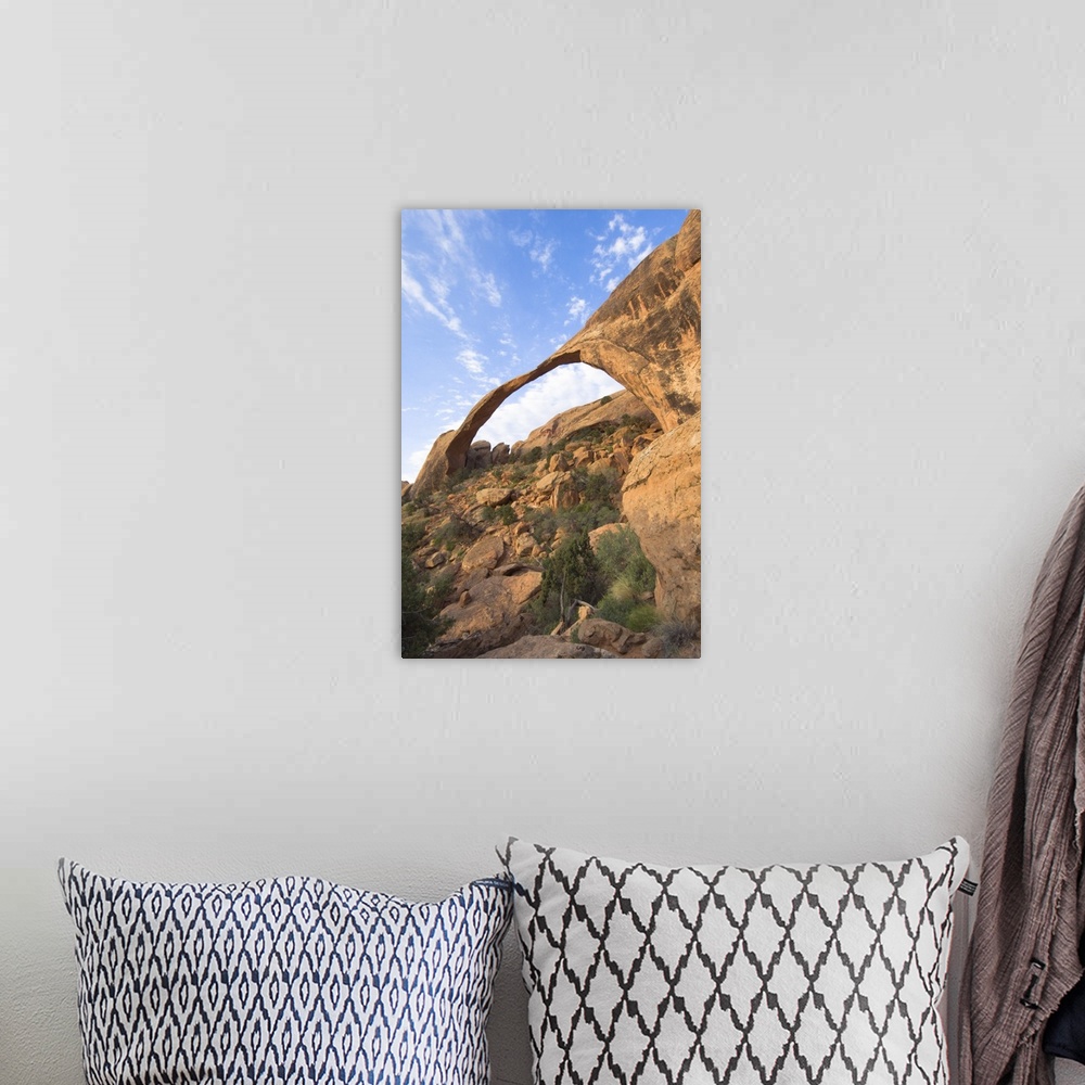 A bohemian room featuring Utah, Arches National Park, Landscape Arch.