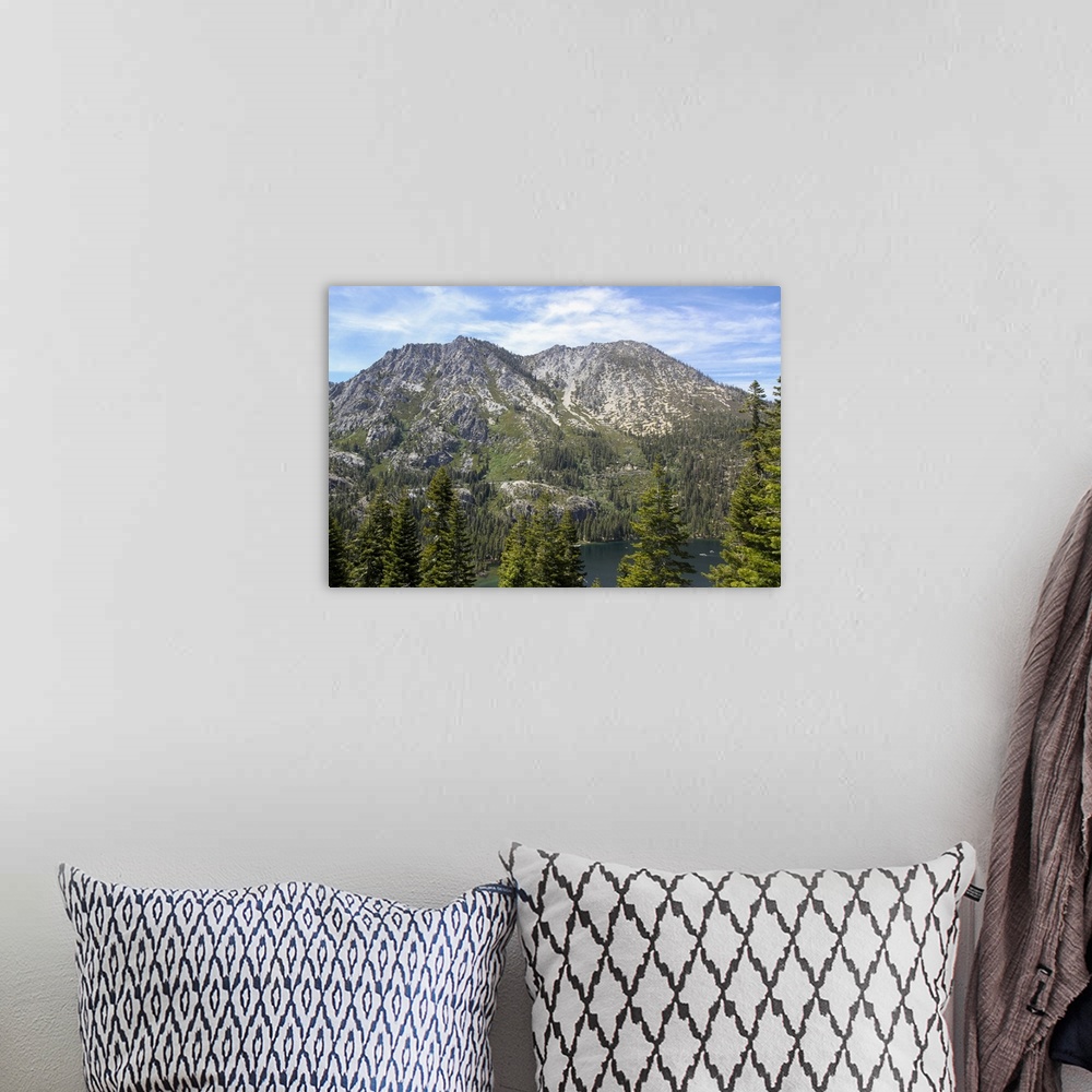 A bohemian room featuring View from Inspiration Point, Emerald Bay, Lake Tahoe, California, Usa