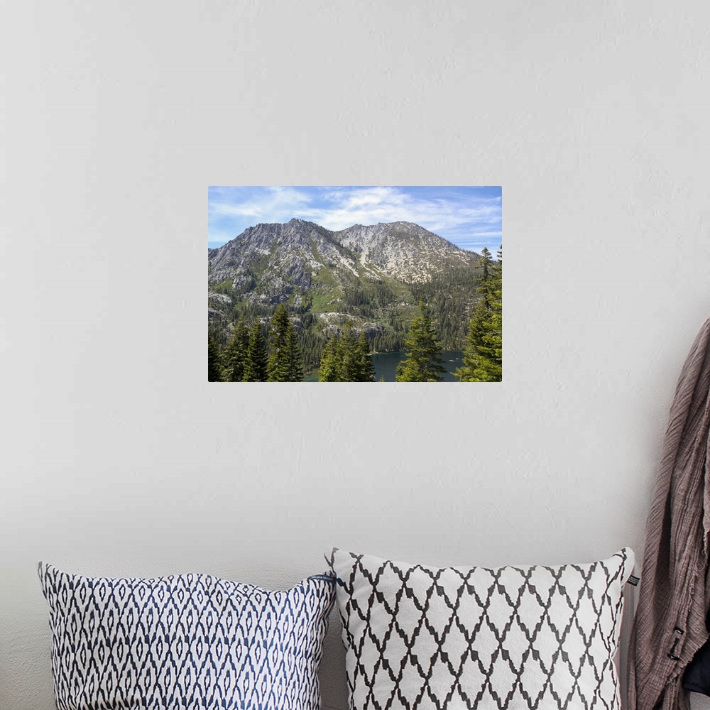 A bohemian room featuring View from Inspiration Point, Emerald Bay, Lake Tahoe, California, Usa