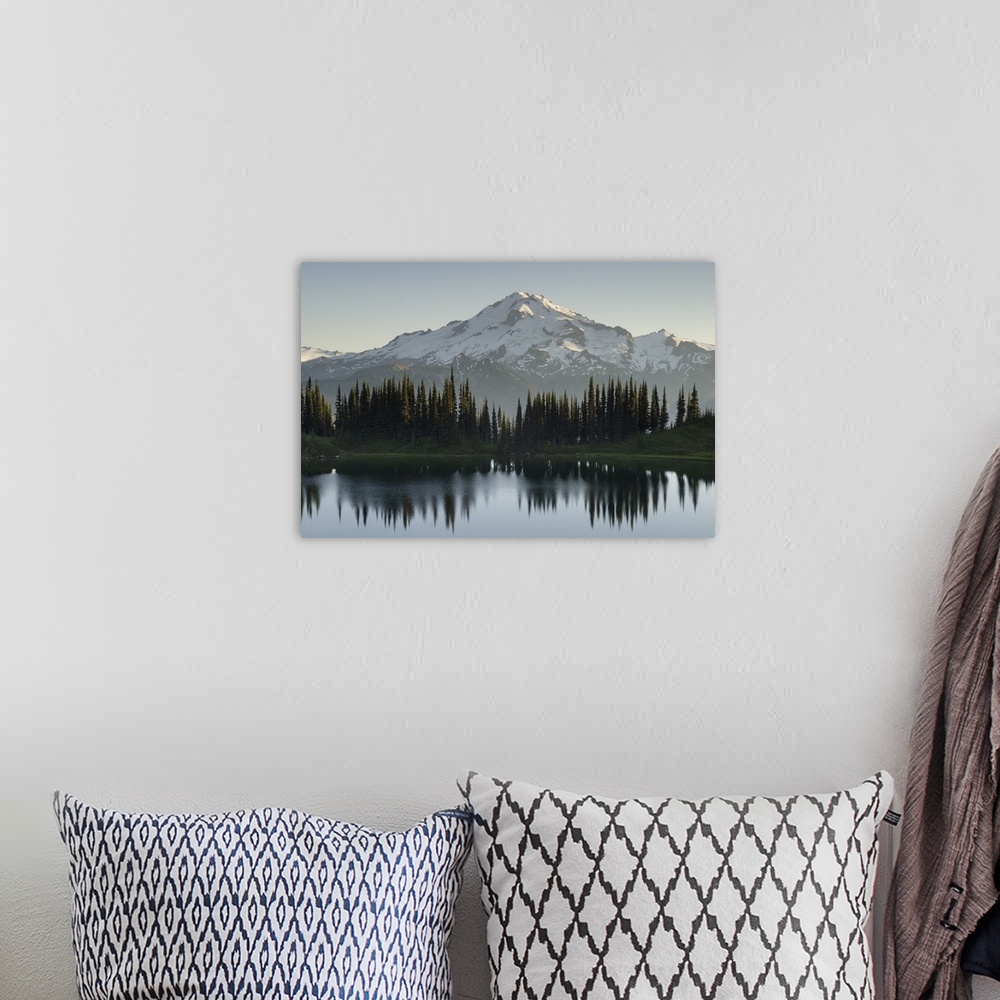 A bohemian room featuring Washington, Image Lake And Glacier Peak Seen From Miner's Ridge
