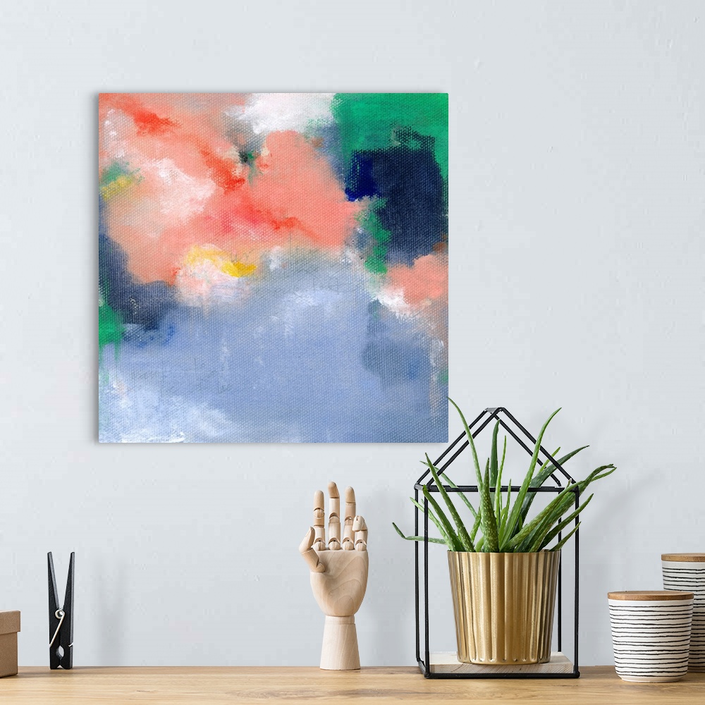 A bohemian room featuring Abstract Moment 3