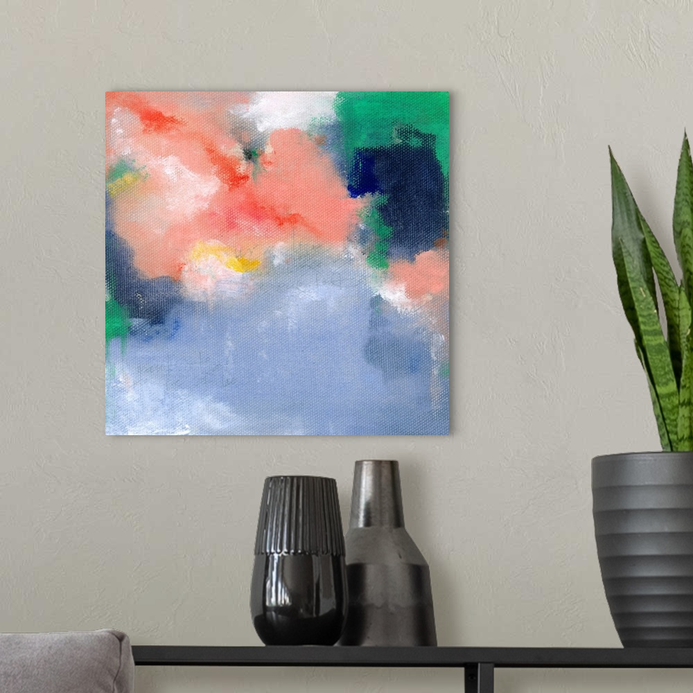 A modern room featuring Abstract Moment 3