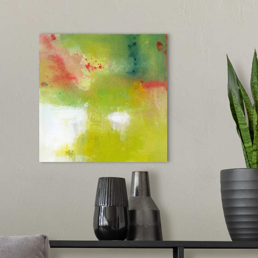 A modern room featuring Abstract Moment 4