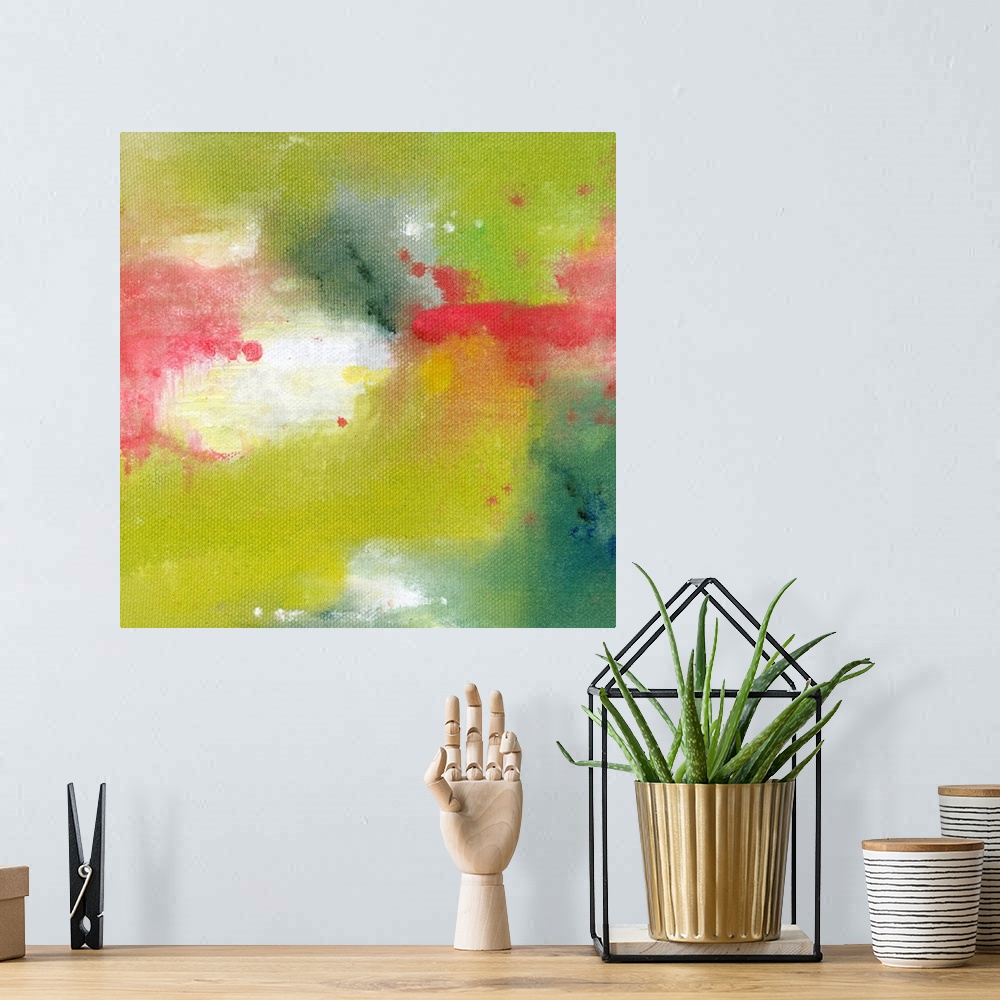 A bohemian room featuring Abstract Moment 5
