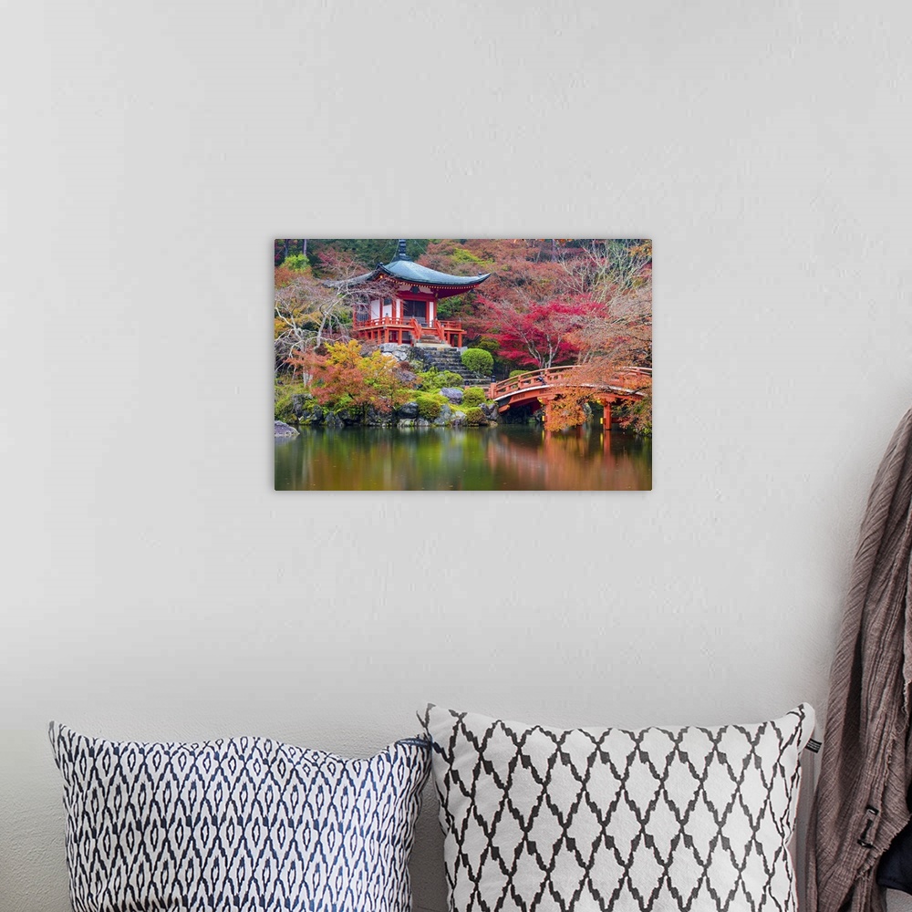 A bohemian room featuring Autumn Temple In Japan