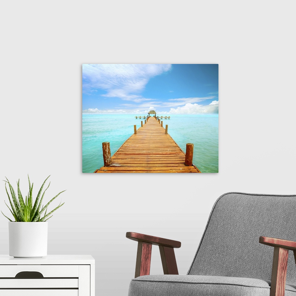 A modern room featuring Jetty on Isla Mujeres, Mexico.