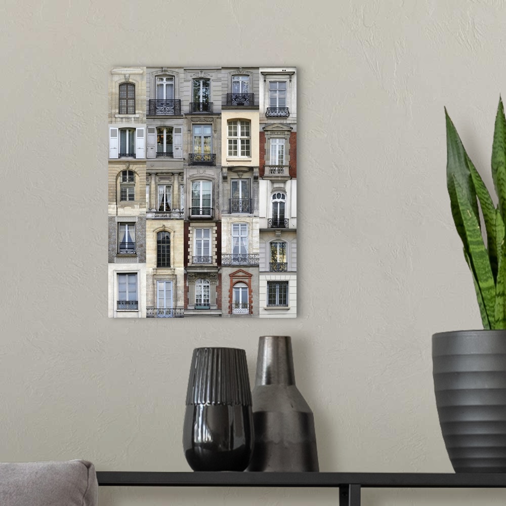 A modern room featuring Paris Windows