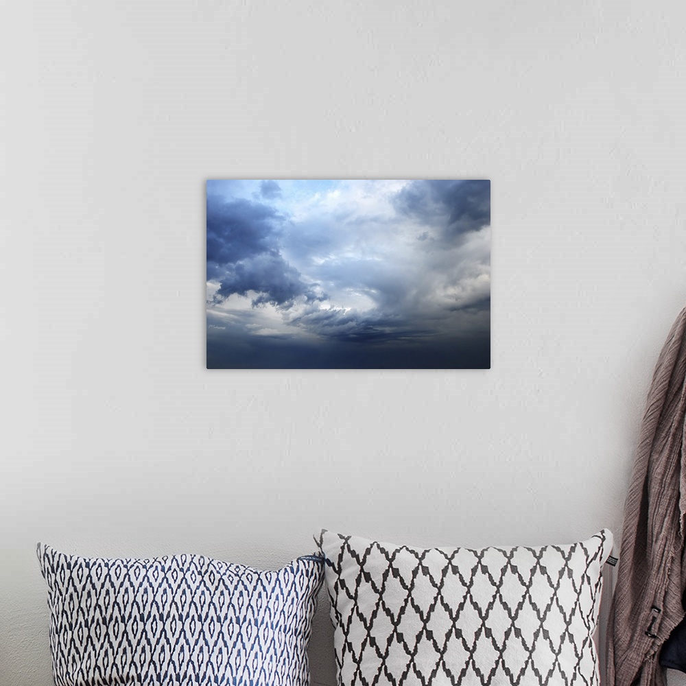 A bohemian room featuring Stormy Sky