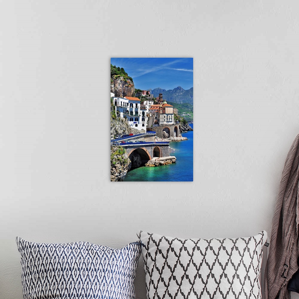 A bohemian room featuring Stanning Amalfi coast - Atrani village.
